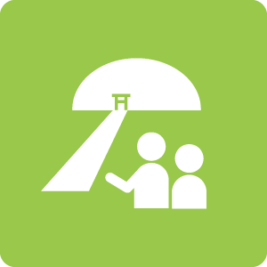 お友達に観光案内